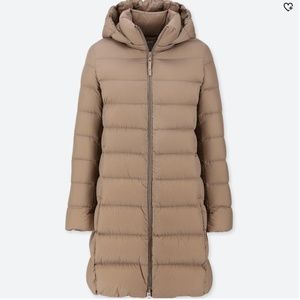 Women Ultra Light Down Hooded Coat